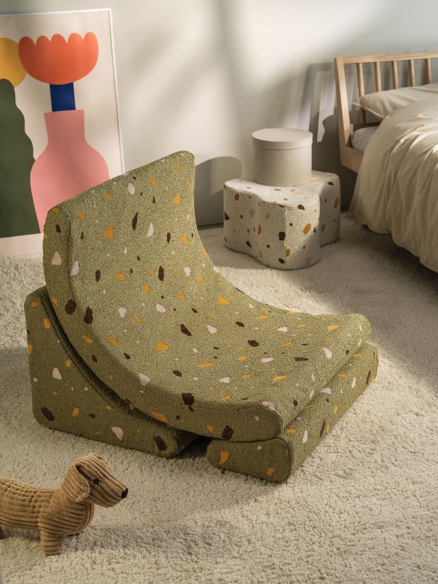 Fauteuil lune Terrazzo Wigiwama - Vert