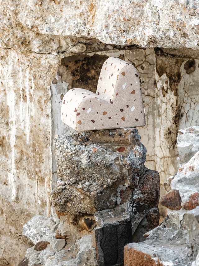 Wigiwama Terrazzo Cloud Sessel - Braun