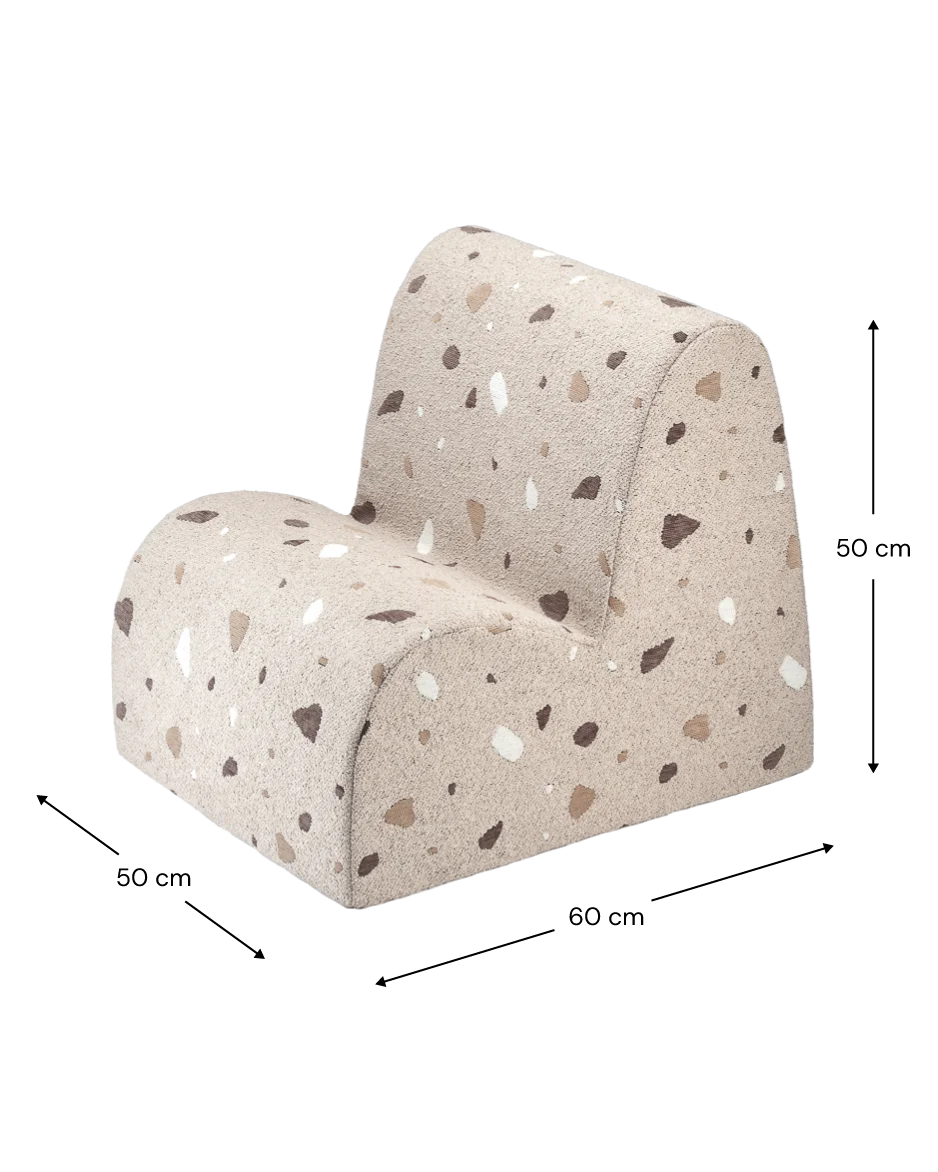 Wigiwama Terrazzo Cloud Sessel - Braun