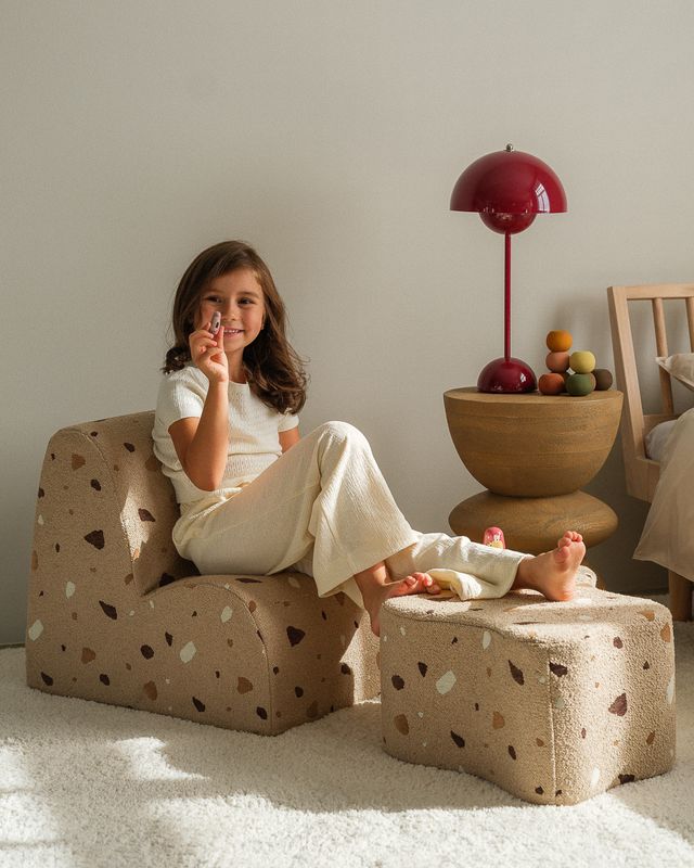 Wigiwama Terrazzo Cloud Sessel - Braun