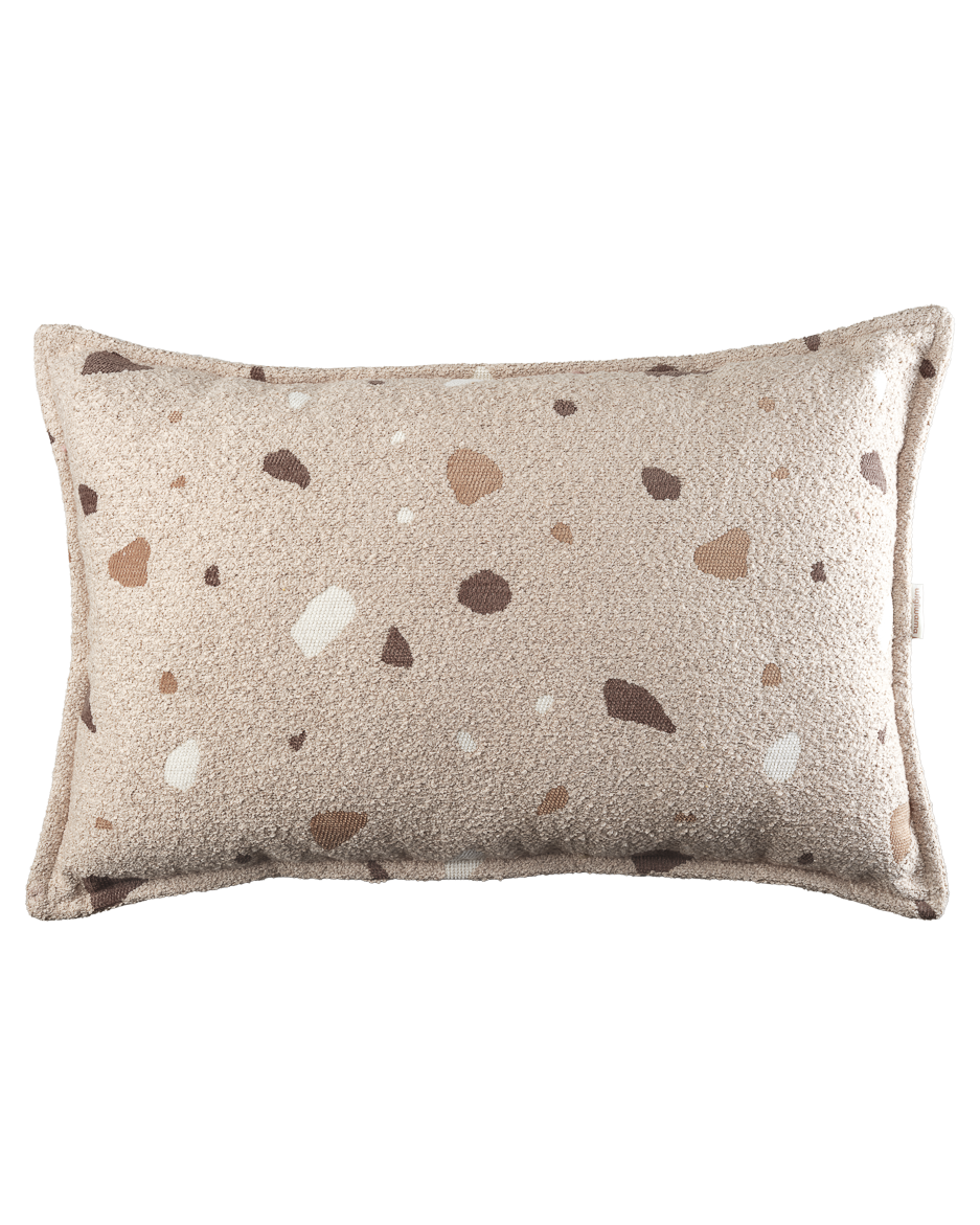 Wigiwama Terrazzo Bolster Cushion - Beige