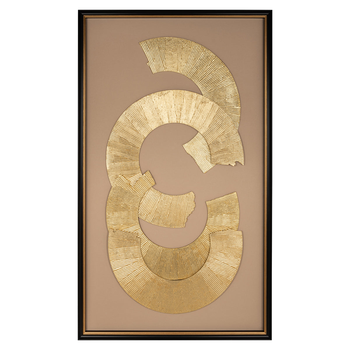 Wall art Eden black/gold