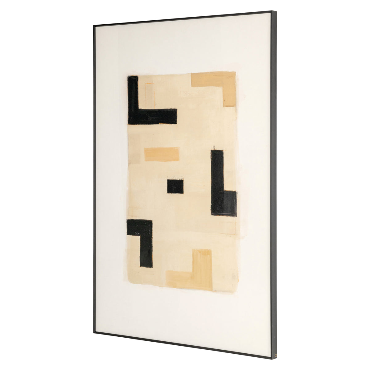 Wall art Vortex beige right