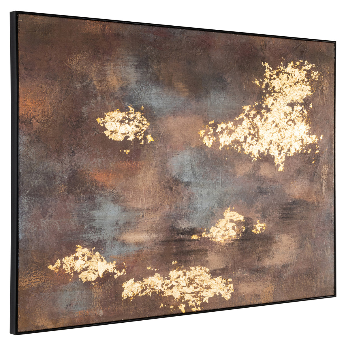 Wall art Golden gleam gold