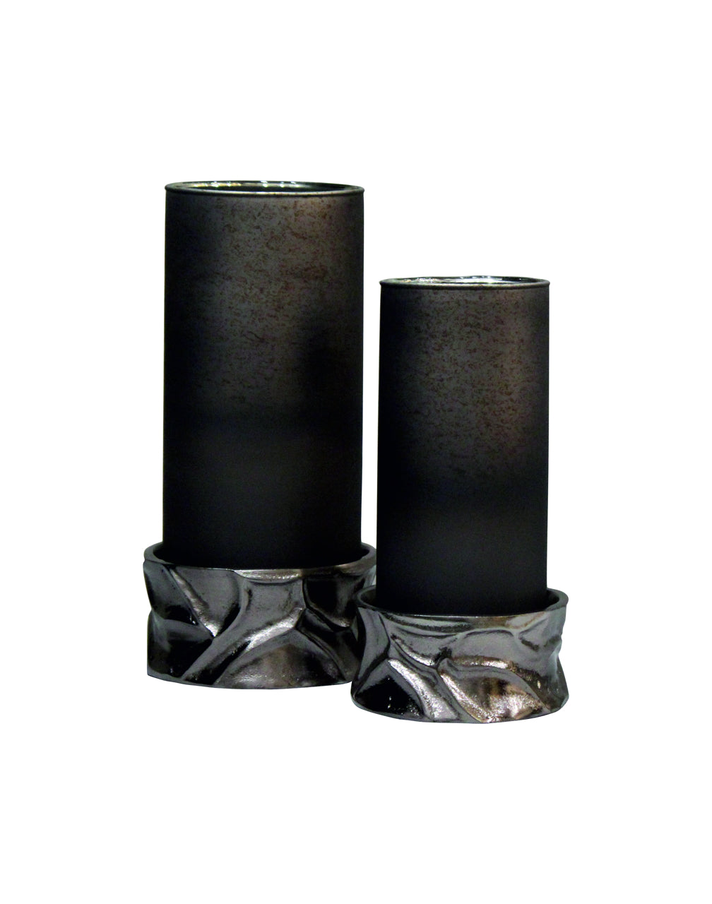 Hurricane lamp Candace smoke large