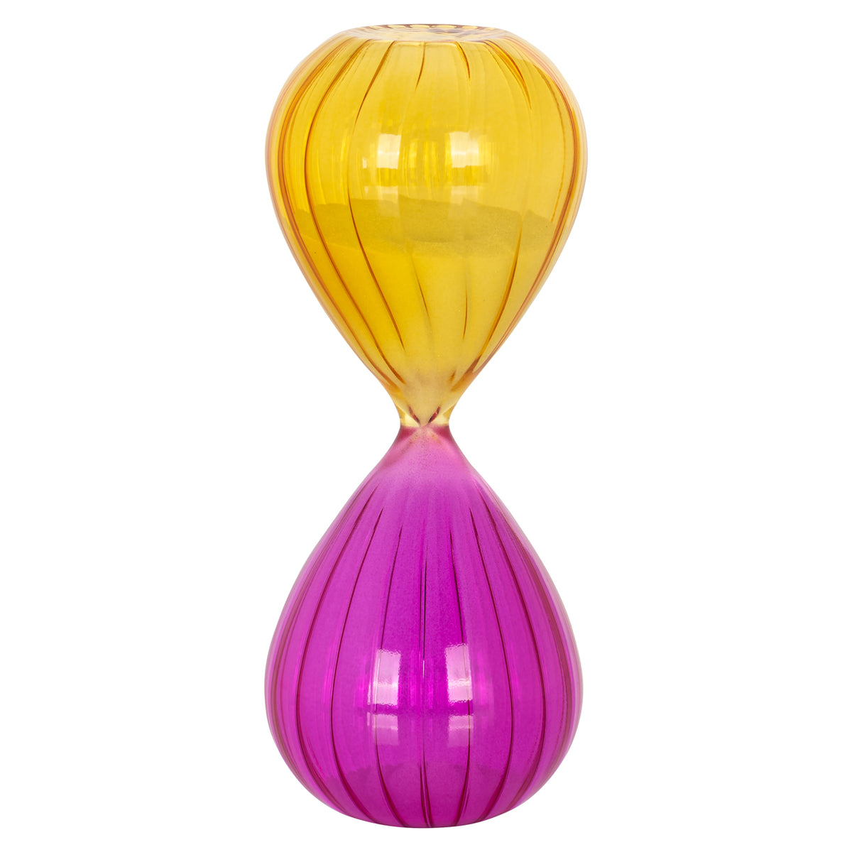 Decoratief object Jahla amber hourglass