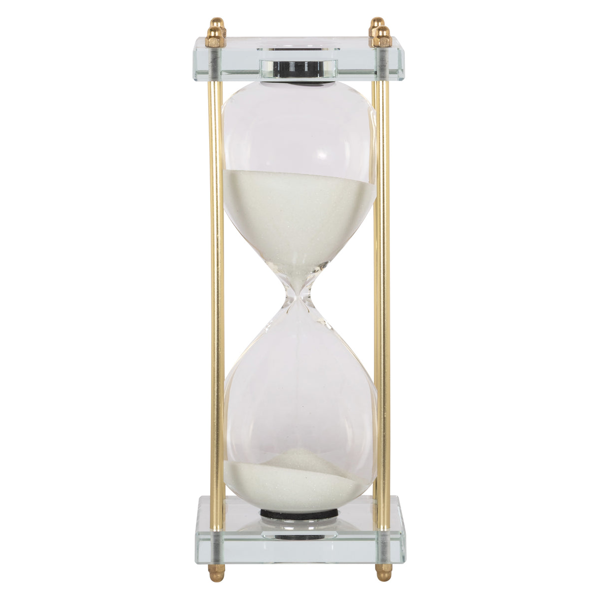 Decorative object Gigi gold hourglass