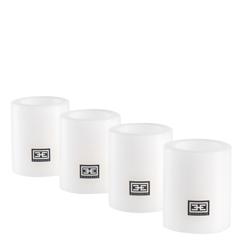 ARTIFICIAL CANDLE Eichholtz Ø 6 X H. 7 CM SET OF 4
