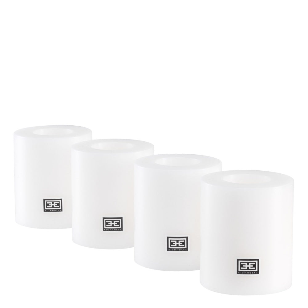 ARTIFICIAL CANDLE Eichholtz Ø 7 X H. 9 CM SET OF 4