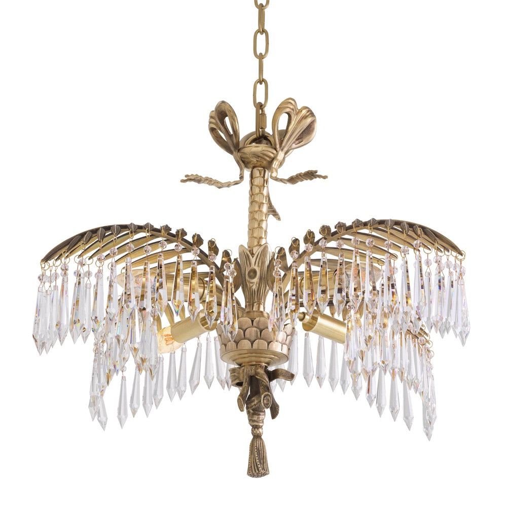 chandelier eichholtz hildebrandt kristallen goud S