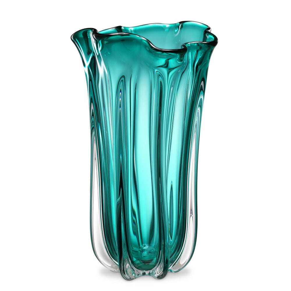 Eichholtz vase Tramp L Turquoise