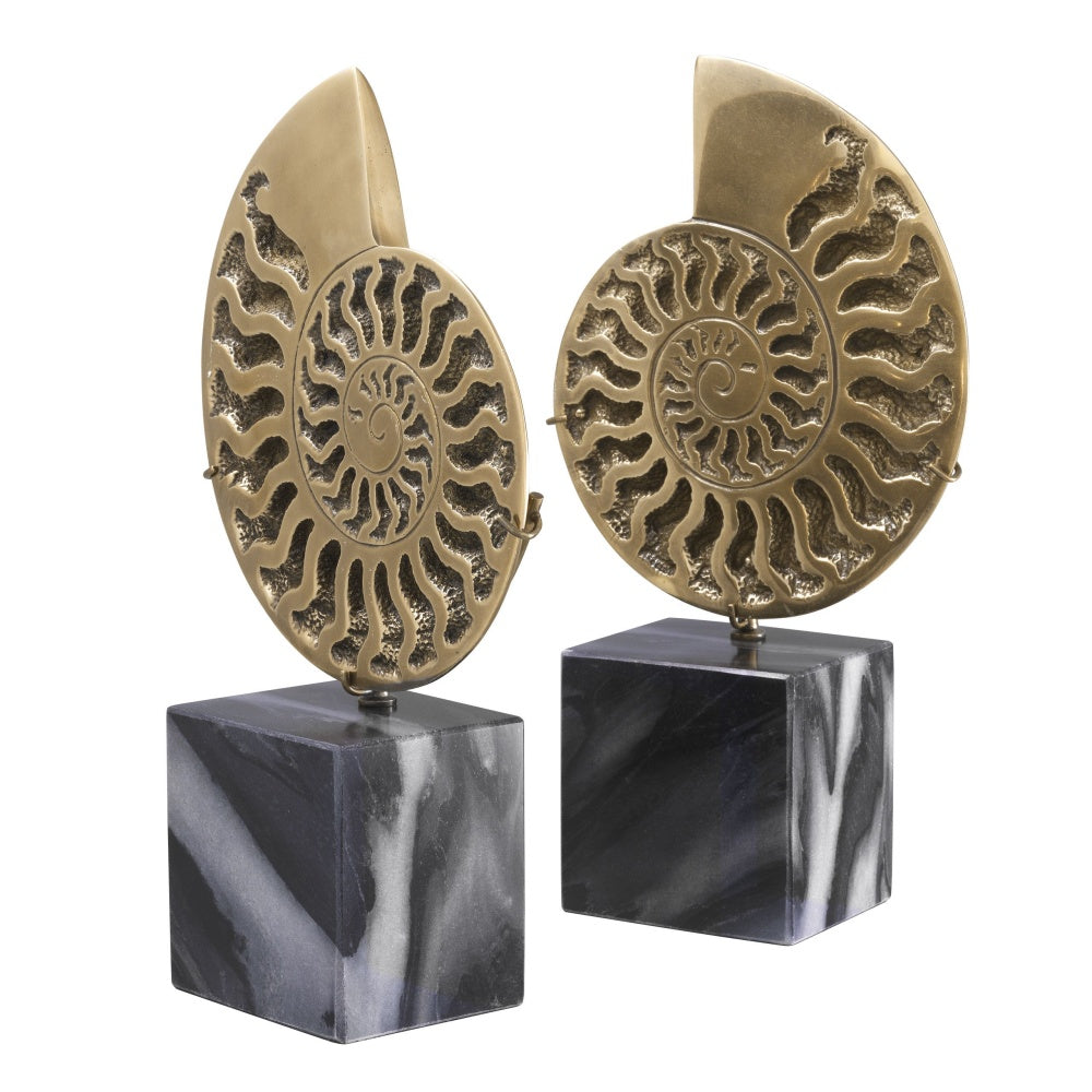 Eichholtz object Ammonite set of 2
