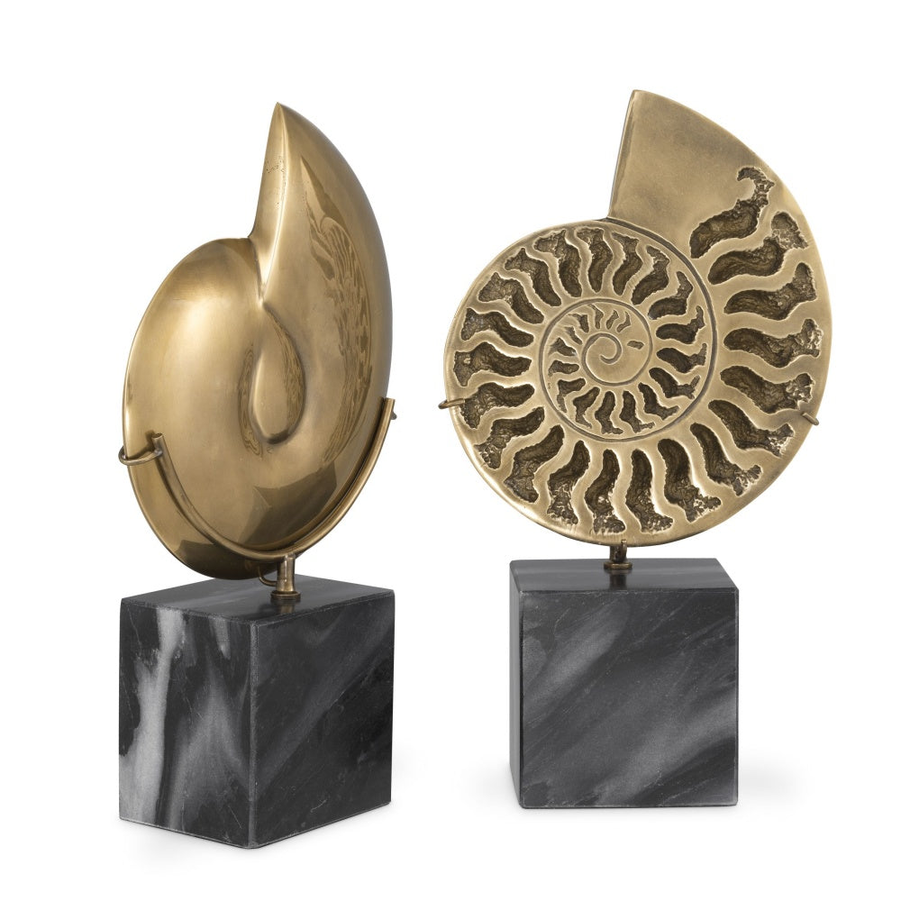 Eichholtz object Ammonite set of 2