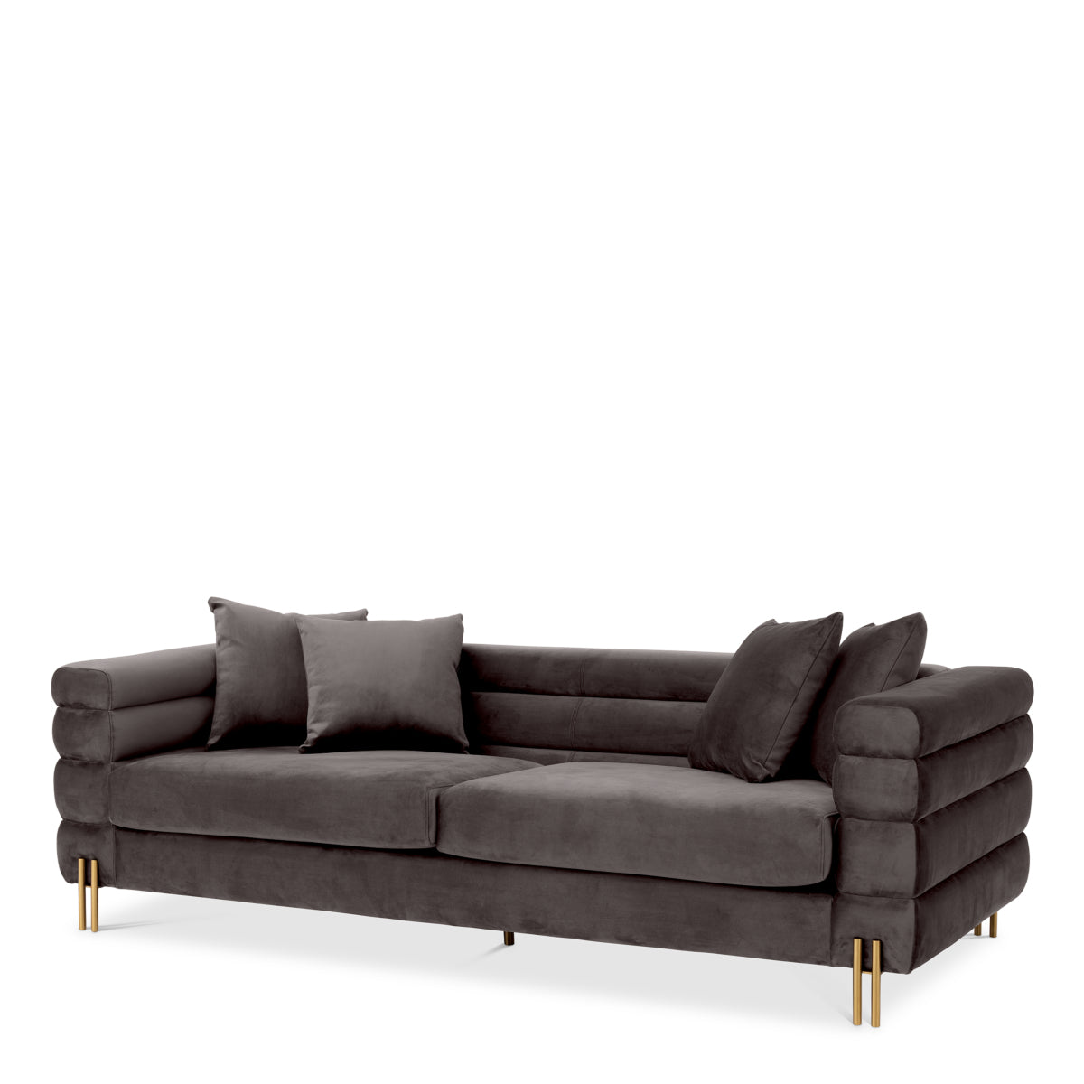 sofa eichholtz york zitmeubilair bank savona grey velvet
