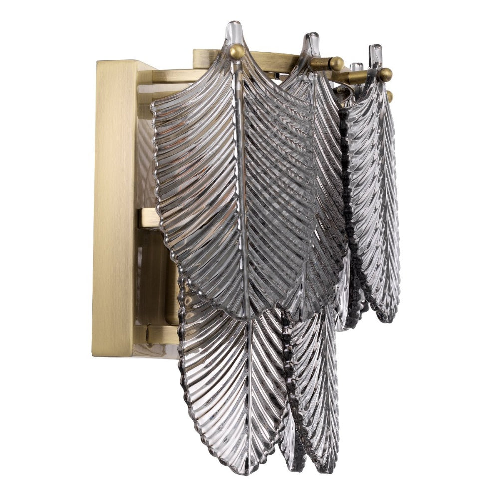 wand lamp wall eichholtz verbier leaf