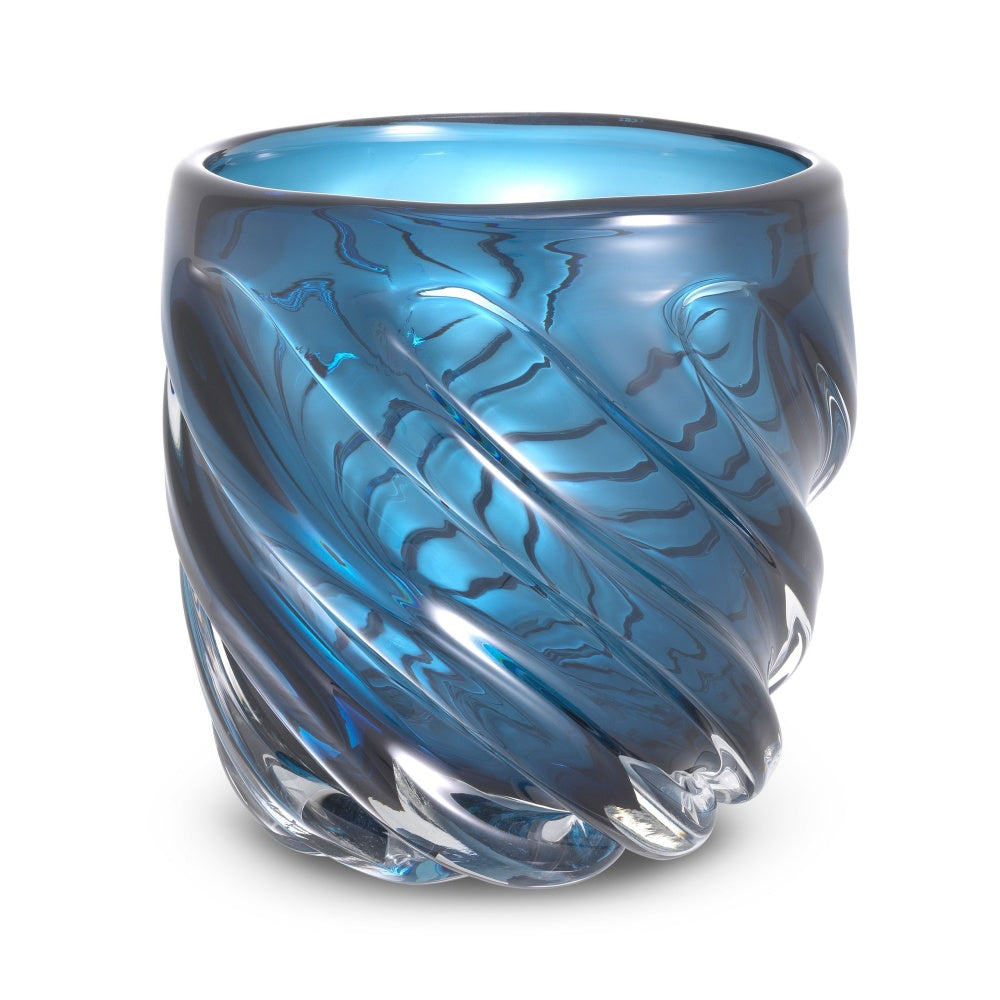 Eichholtz vase Angelito S blue
