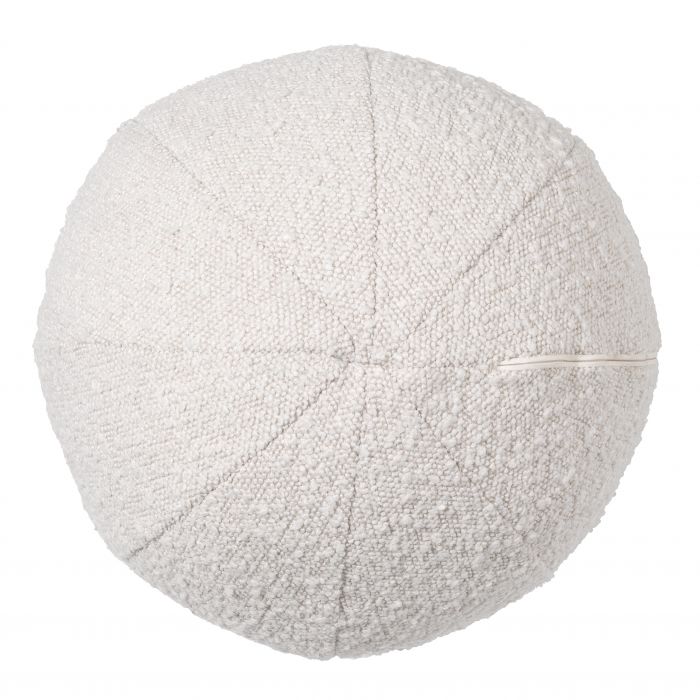 Sierkussen Eichholtz ball Bouclé cream S