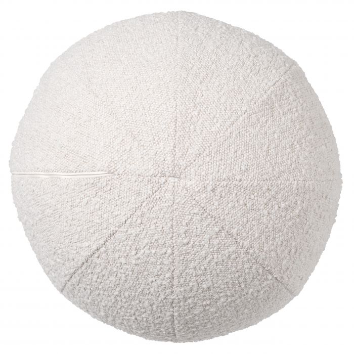 Decorative cushion Eichholtz ball bouclé cream L