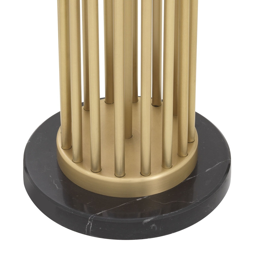 loor lamp eichholtz condo antique brass