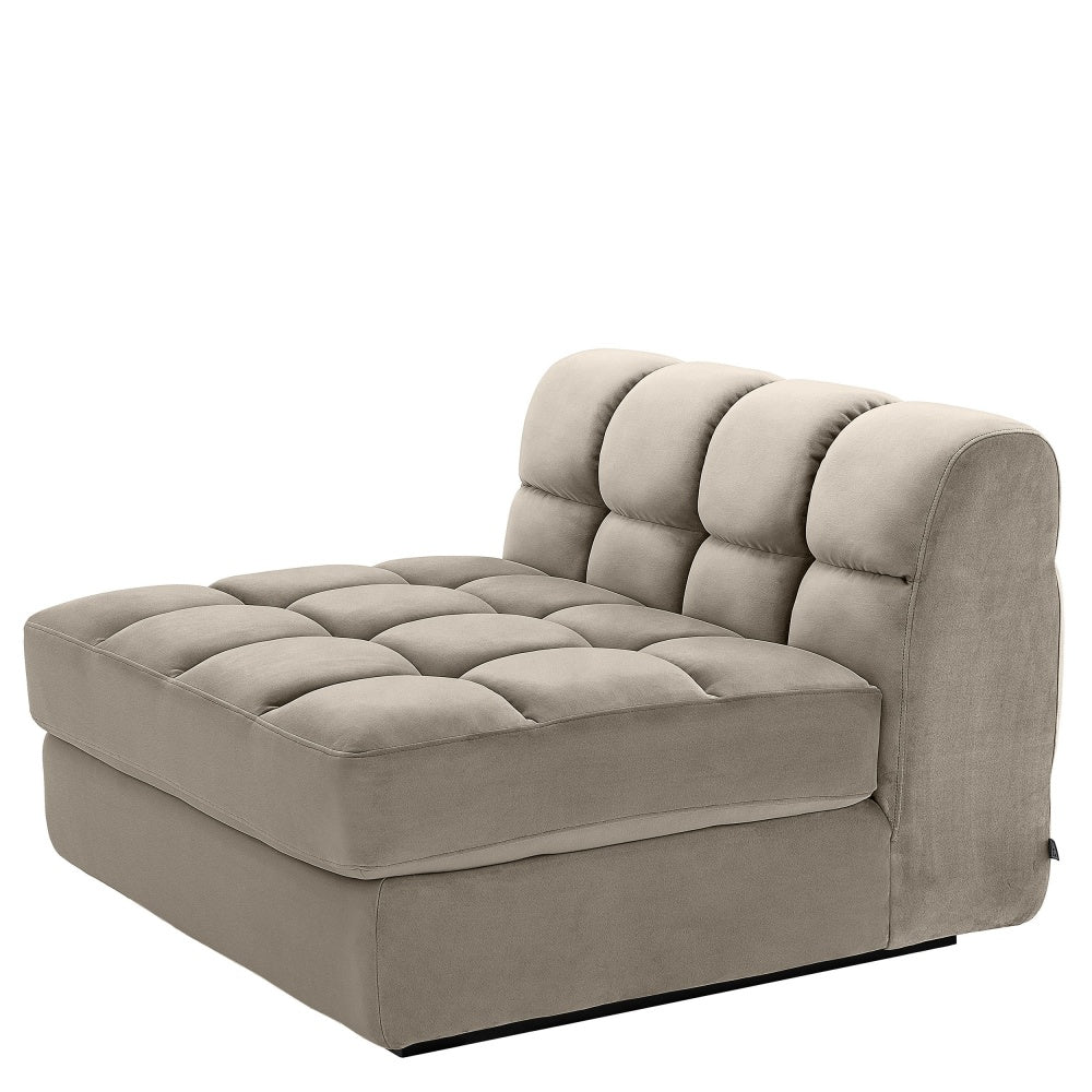 Sofa Eichholtz Dean middle greige velvet