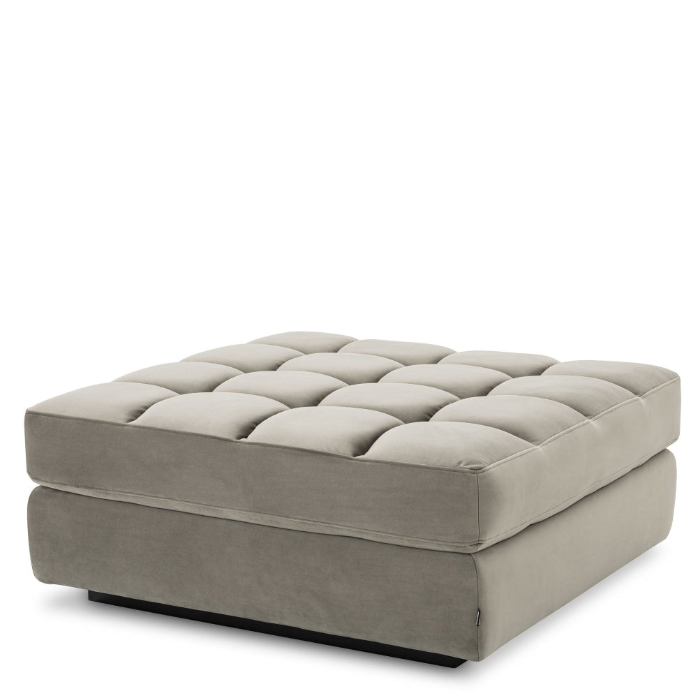 Sofa Eichholtz Dean ottoman greige velvet
