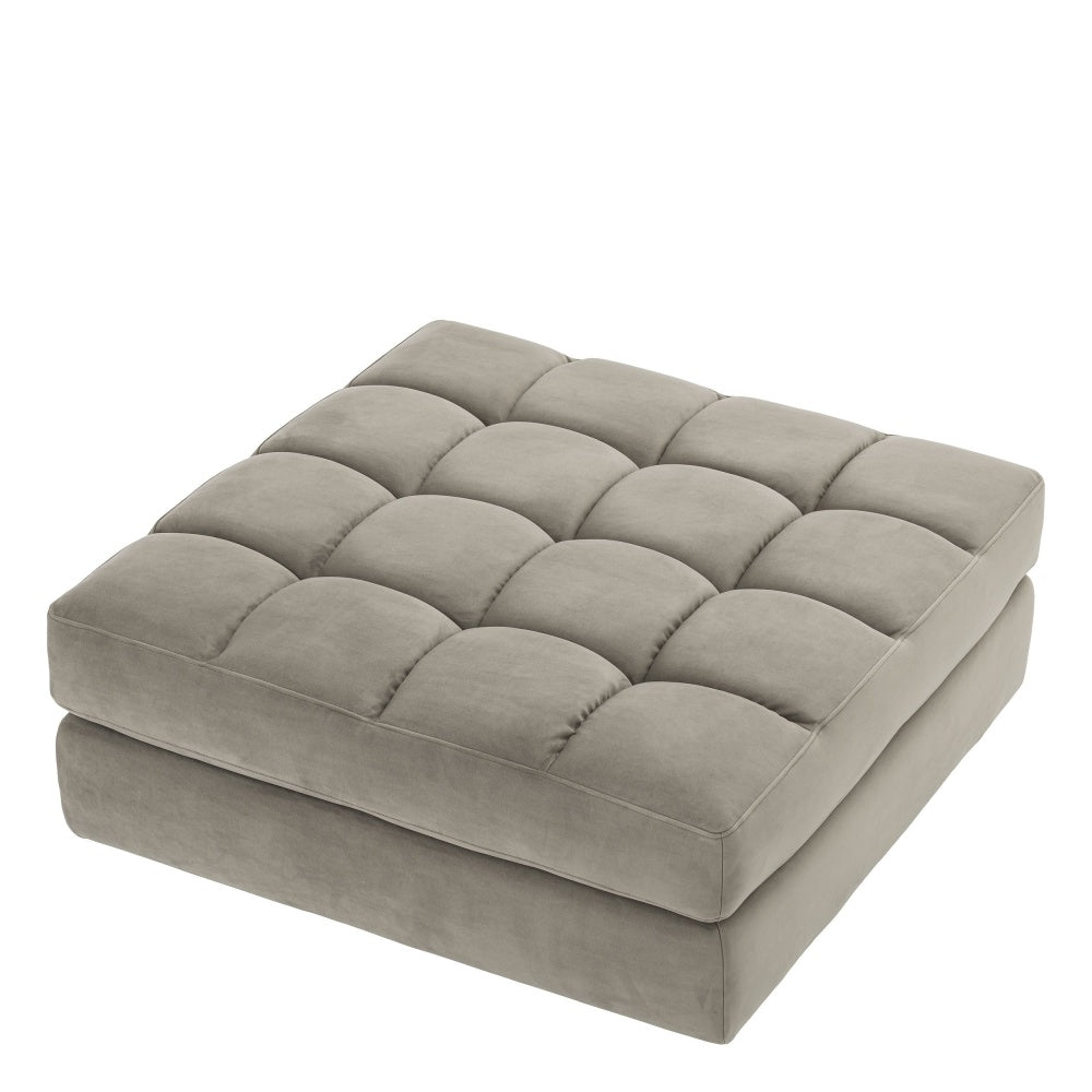 Sofa Eichholtz Dean ottoman greige velvet
