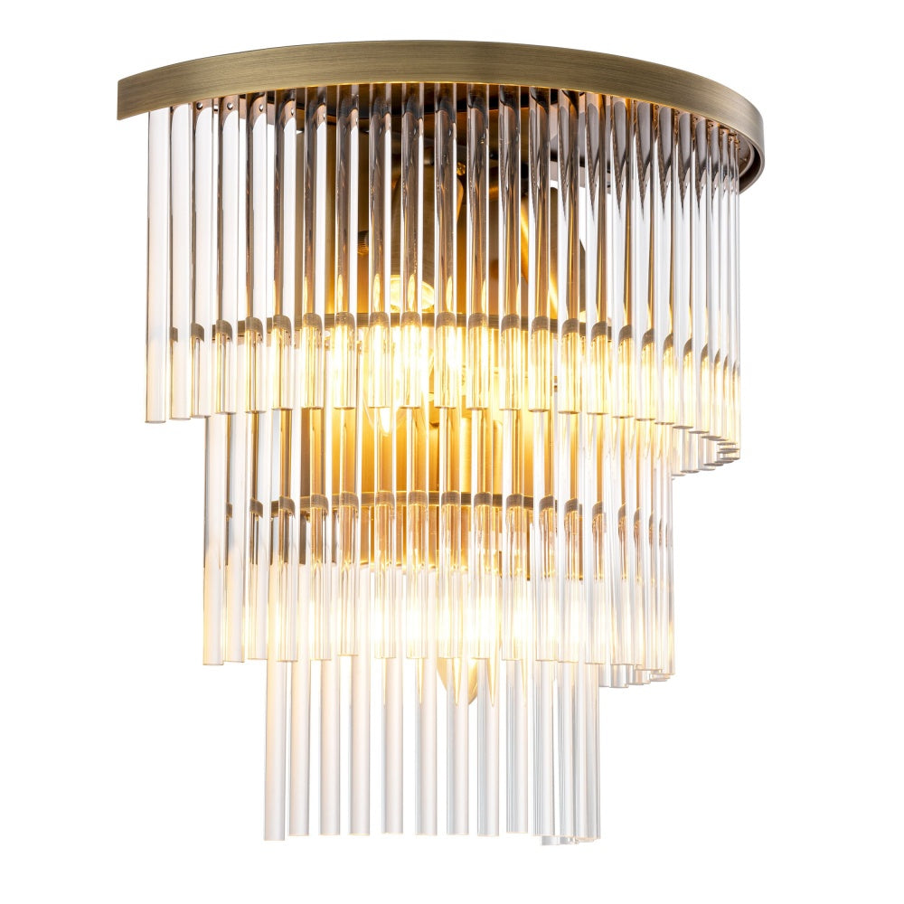 Eichholtz wall lamp East brass