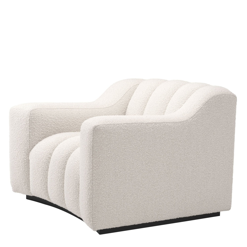 Eichholtz armchair Kelly Bouclé cream