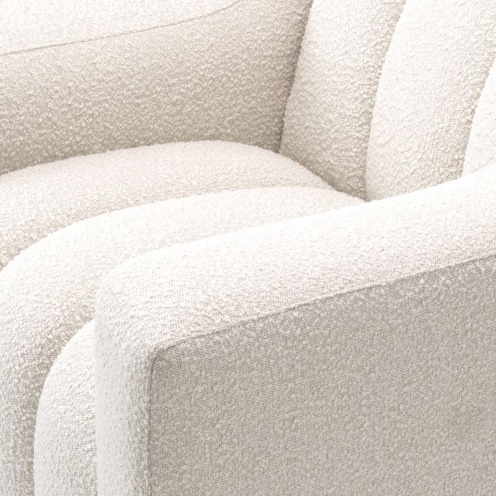 Eichholtz armchair Kelly Bouclé cream
