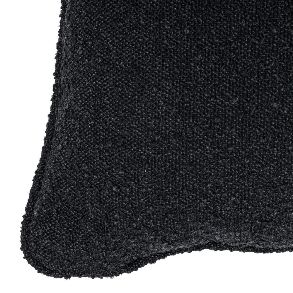 Cushion Eichholtz Bouclé Black L