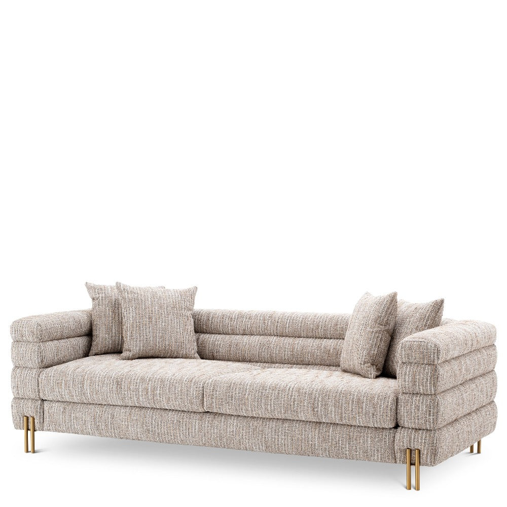 sofa bank zitmeubilair york mademoiselle beige coco chanel inspired