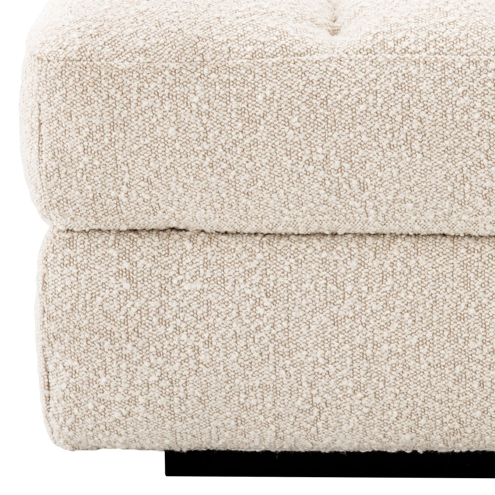 Sofa Eichholtz Dean ottoman Bouclé cream