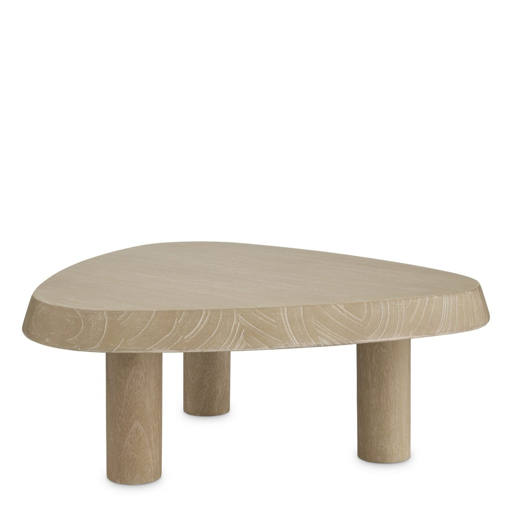 coffee table eichholtz briël s washed veneer