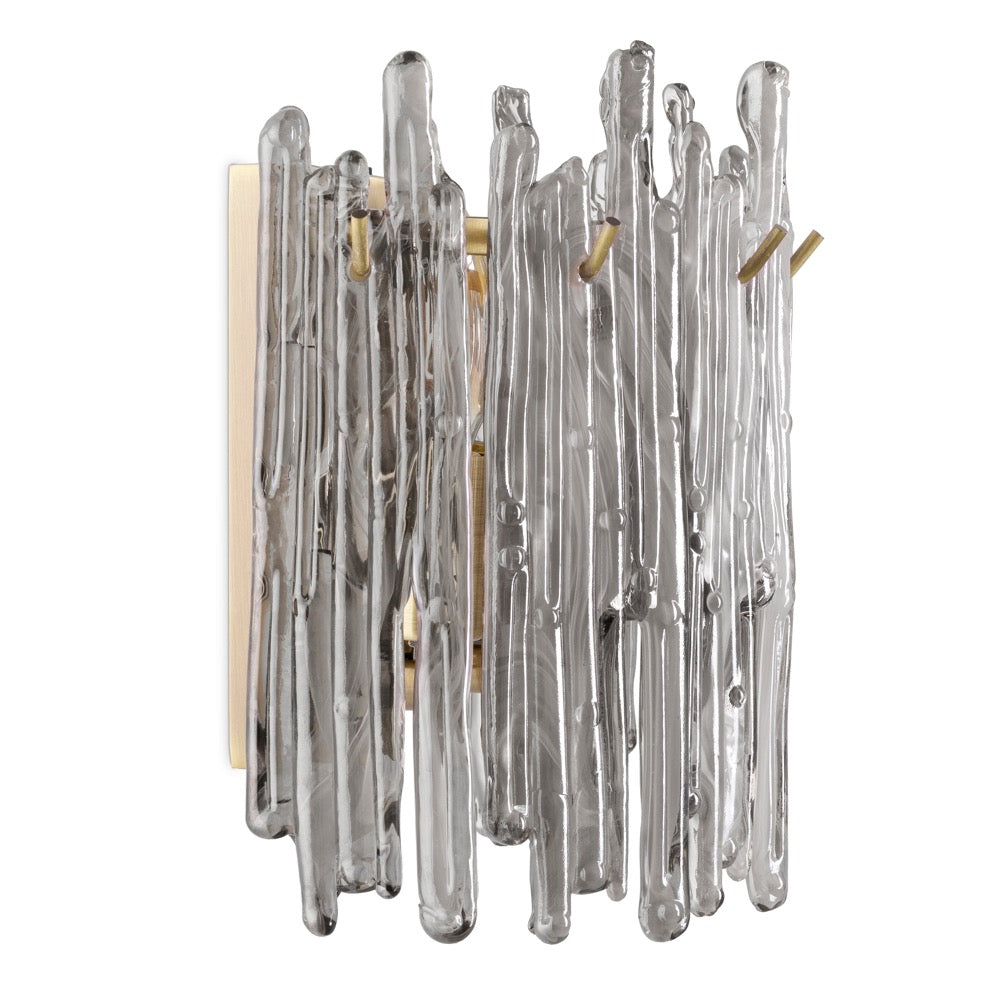 wand lamp wall eichholtz saint rich single melting ice