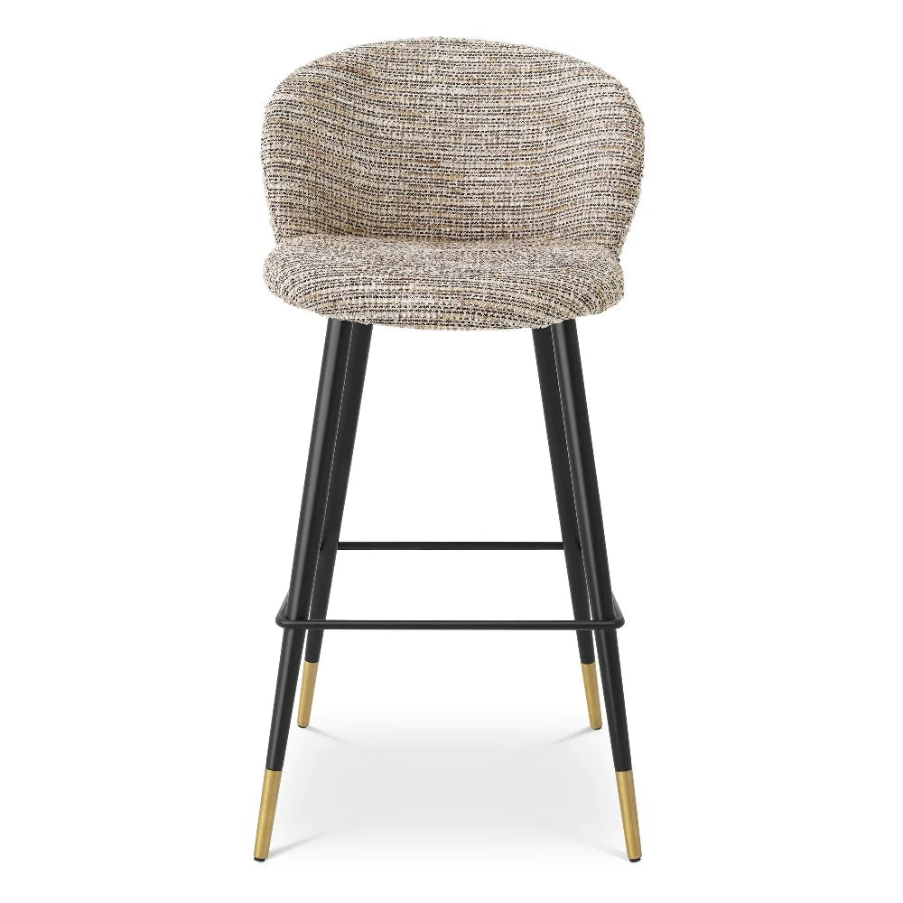bar stool barkruk eichholtz volante mademoiselle beige coco inspired chanel