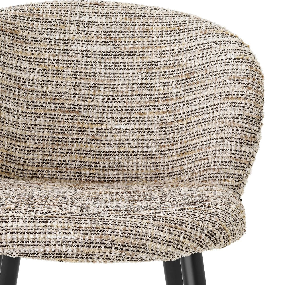 bar stool barkruk eichholtz volante mademoiselle beige coco inspired chanel