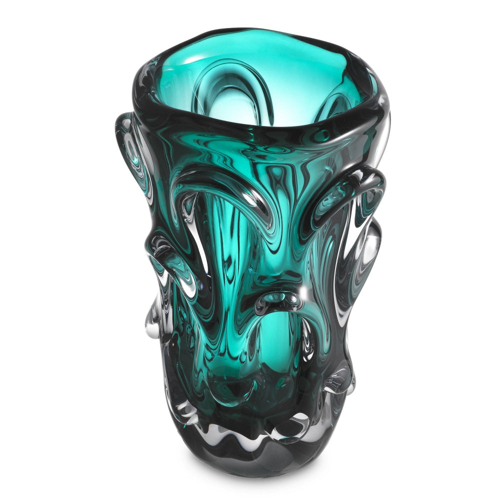 Eichholtz vase Aila L turquoise