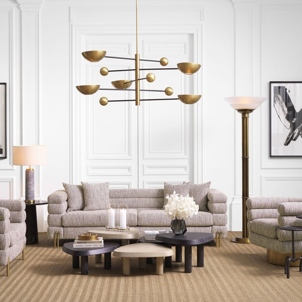 Eichholtz coffee table Briël S charcoal grey