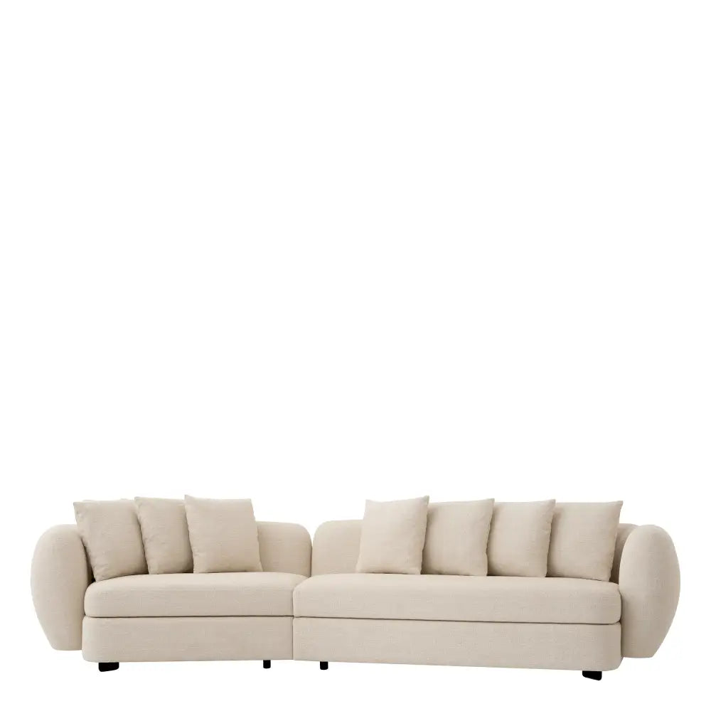 sofa eichholtz Sydney organic new beige sand zandkleurig