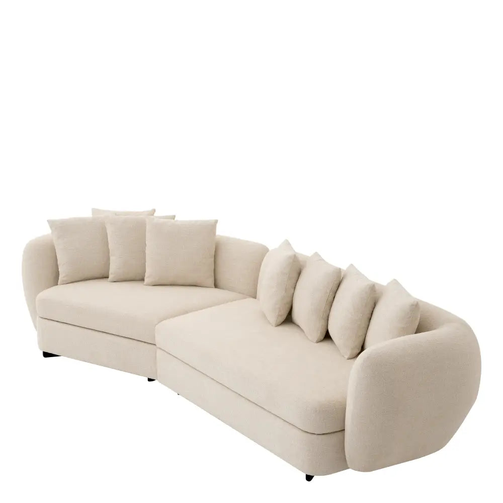 sofa eichholtz Sydney organic new beige sand zandkleurig