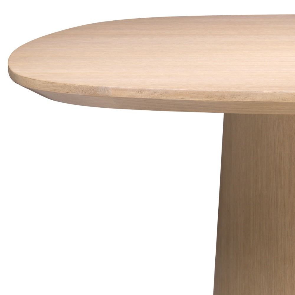 eetkamertafel eichholtz motto natural oak (ook verkrijgbaar in charcoal oak veneer)