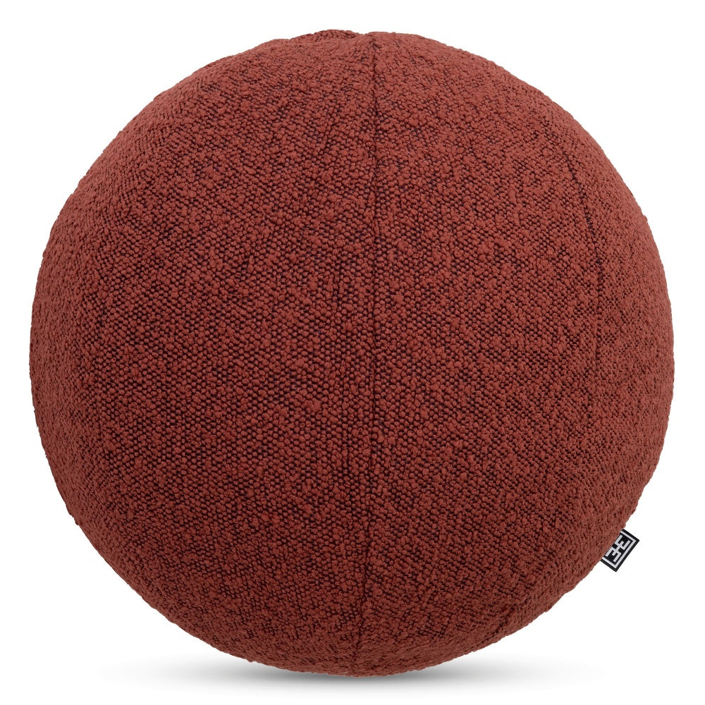 Eichholtz sierkussen Palla ball Bouclé rood L