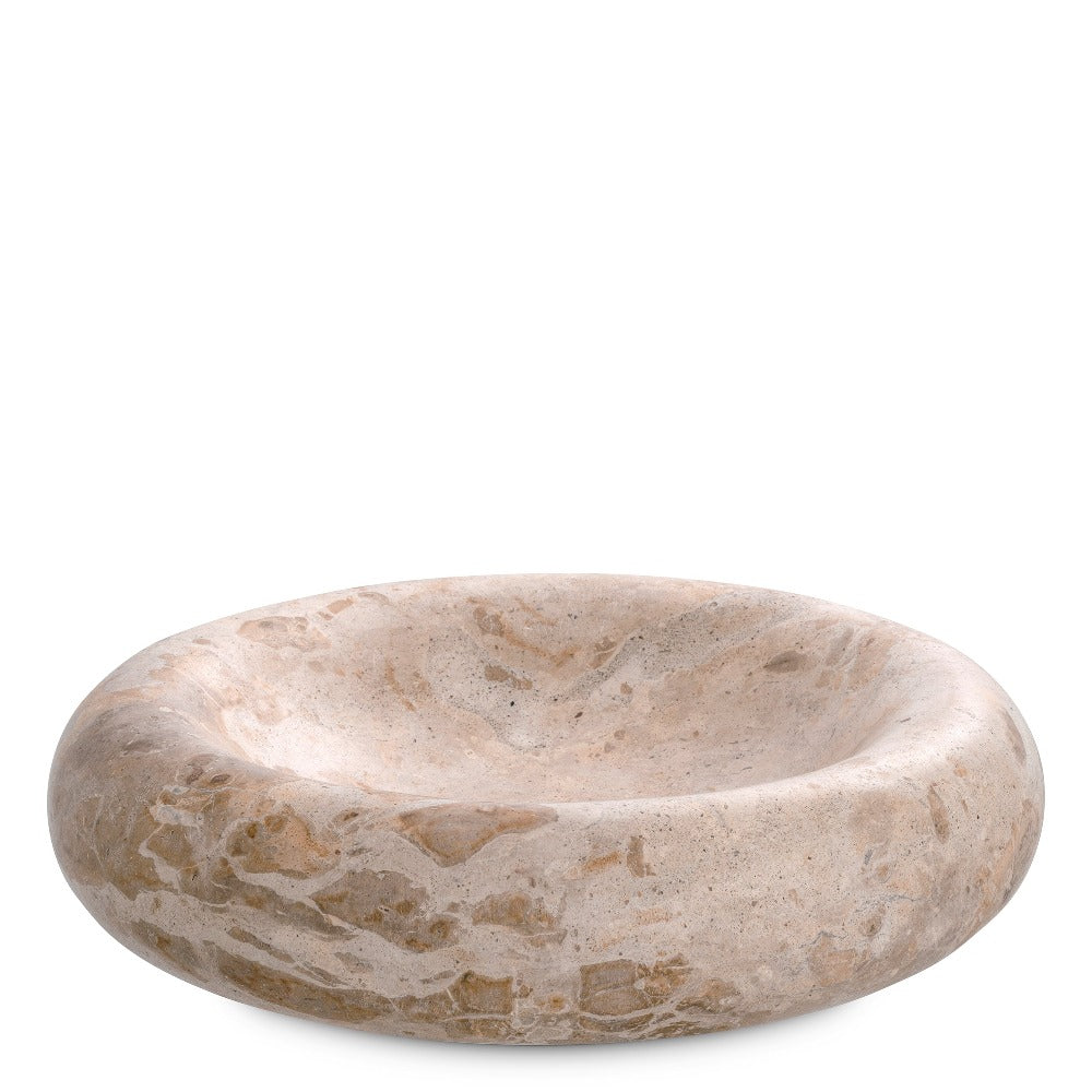bowl eichholtz lizz S en L brown marble marmer