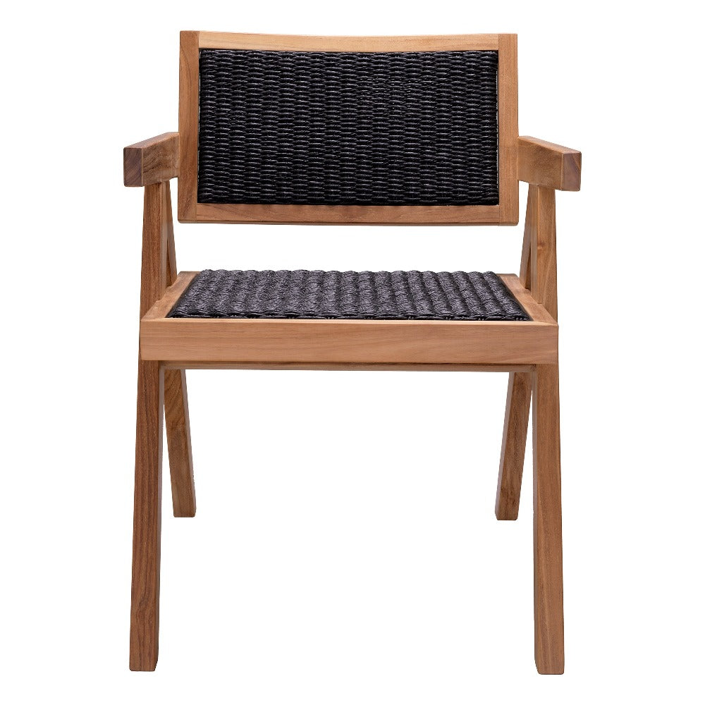Outdoor dining chair Eichholtz Kristo black