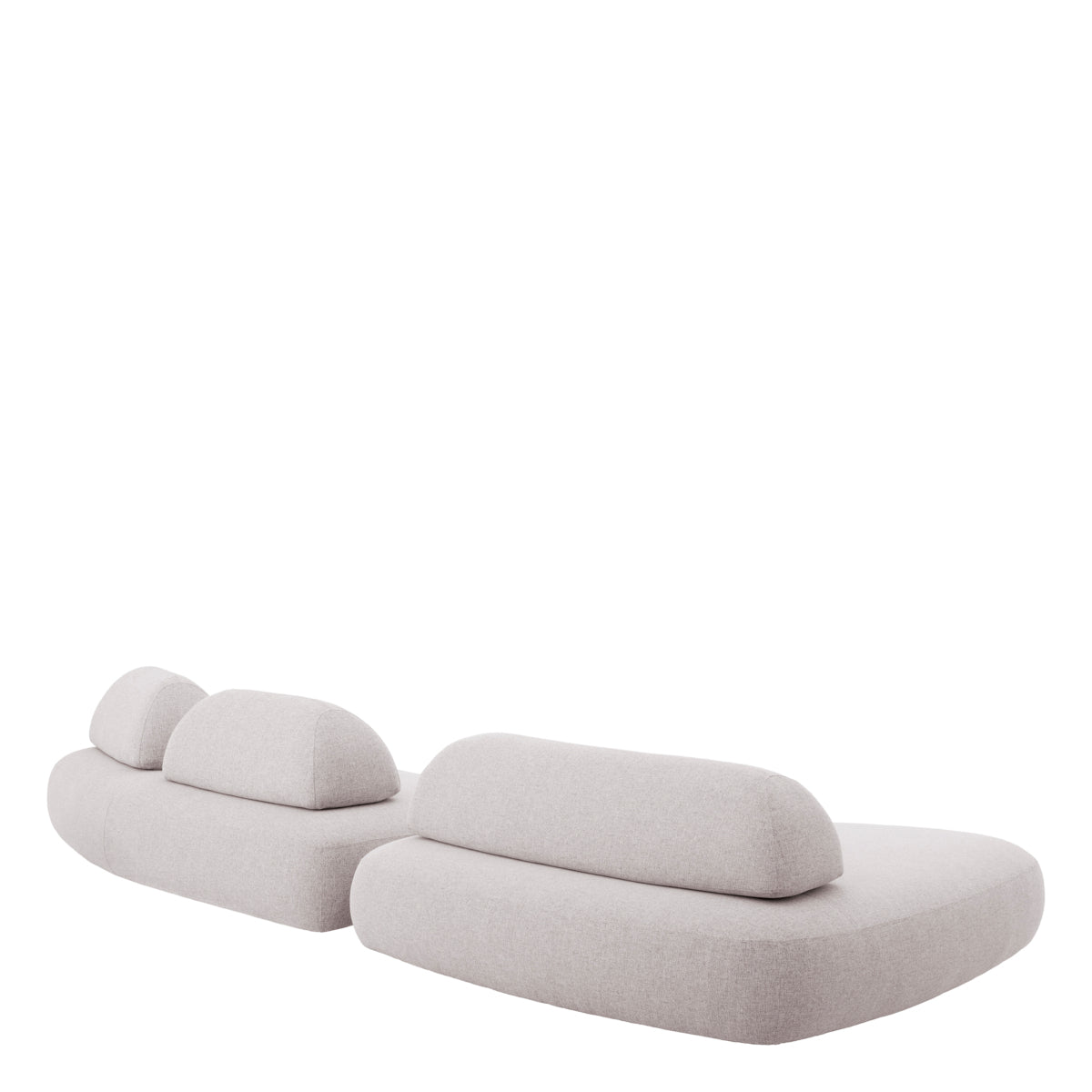 outdoor sofa eichholtz residenza mauritius grey organic modulair