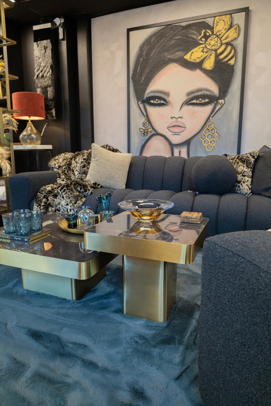 Table d'appoint Eichholtz modèle showroom Luxus
