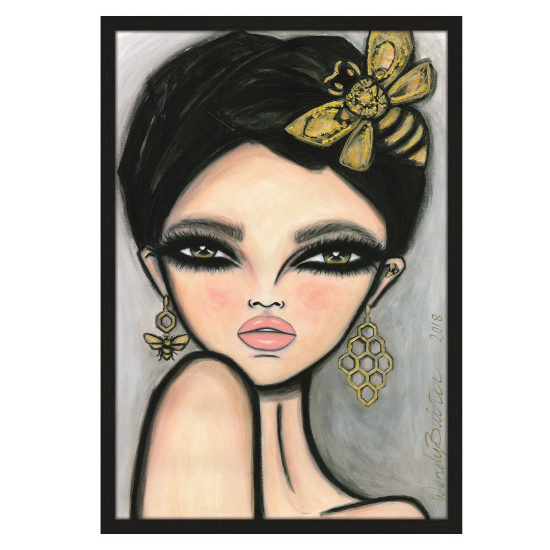 Woven Wall Art Wendy Buiter Queen B