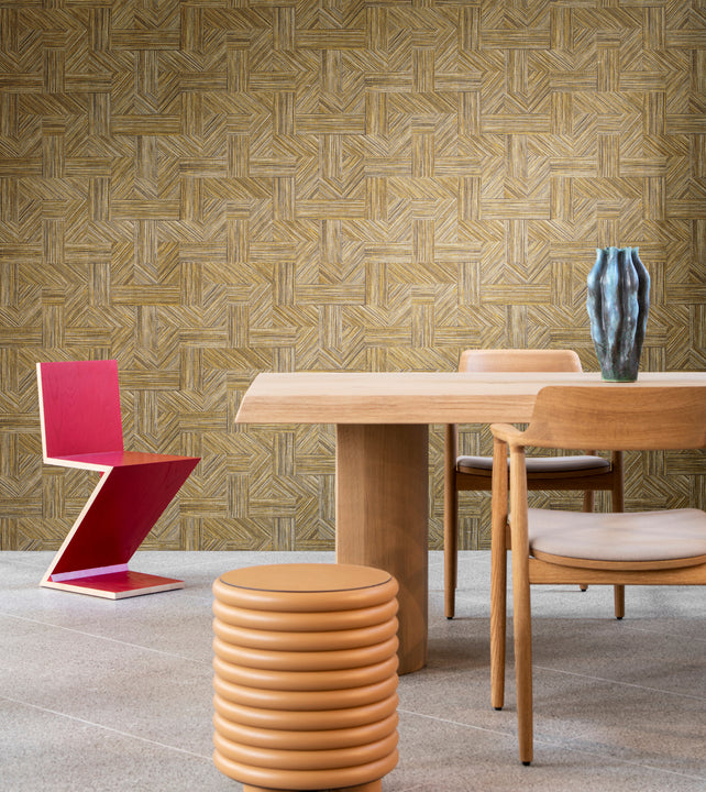 Arte Wallpaper Tangram Intarsio 24040