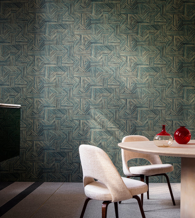 Arte Wallpaper Tangram Intarsio 24041