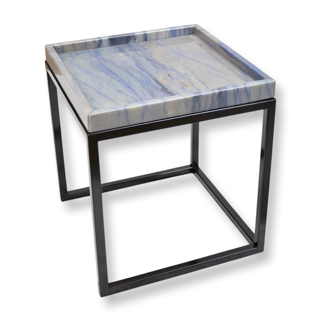 Bijzettafel Marble Azul